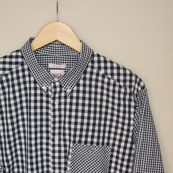 Lacoste Other - Lacoste Live Skinny Fit Button Down 42/L